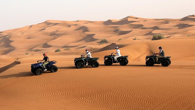 Quad Biking Dubai Desert